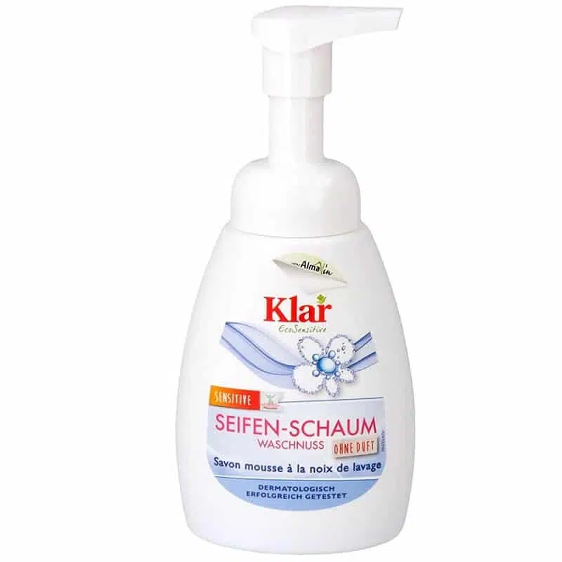 Klar ÖKO-szenzitív Folyékony Szappanhab mosódióval 240 ml Klar ÖKO-szenzitív Folyékony Szappanhab mosódióval 240 ml