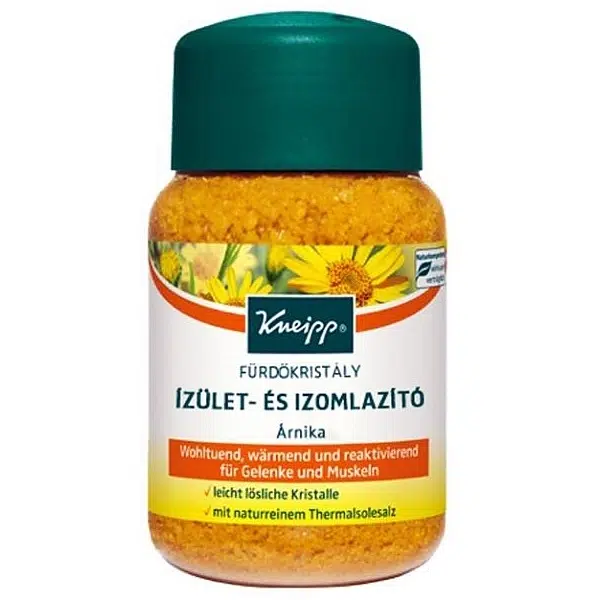 Kneipp fürdőkristály- Ízület-izomlazító (Muscle Relaxation / Arnica) 500g Kneipp fürdőkristály- Ízület-izomlazító (Muscle Relaxation / Arnica) 500g