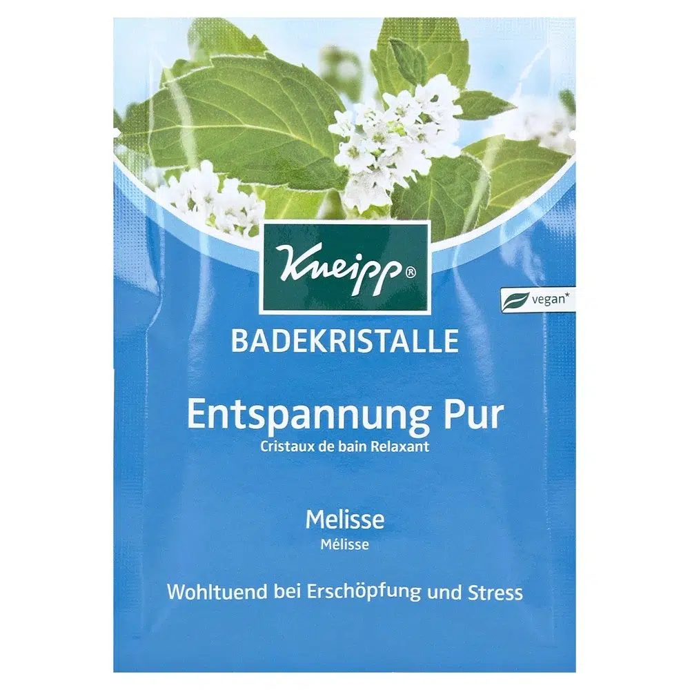 Kneipp fürdőkristály - Tökéletes kikapcsolódás citromfű (Entspannung pur) 60g Kneipp fürdőkristály - Tökéletes kikapcsolódás citromfű (Entspannung pur) 60g