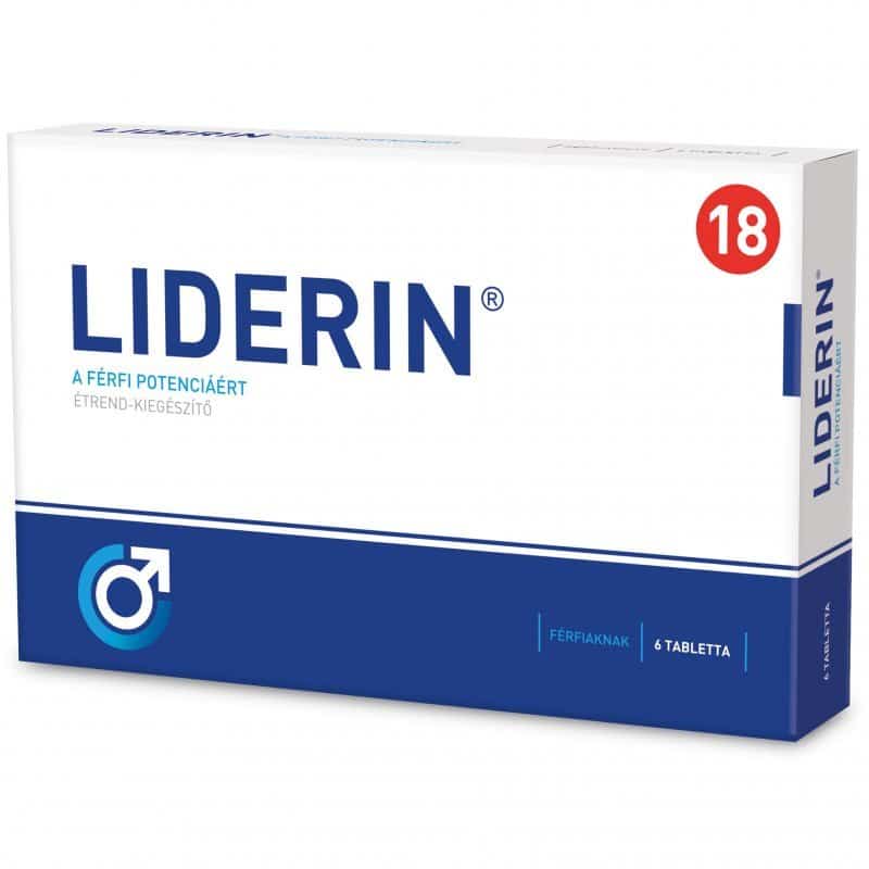 Liderin ginzeng-fenyőgyökér tabletta 6db Liderin ginzeng-fenyőgyökér tabletta 6db