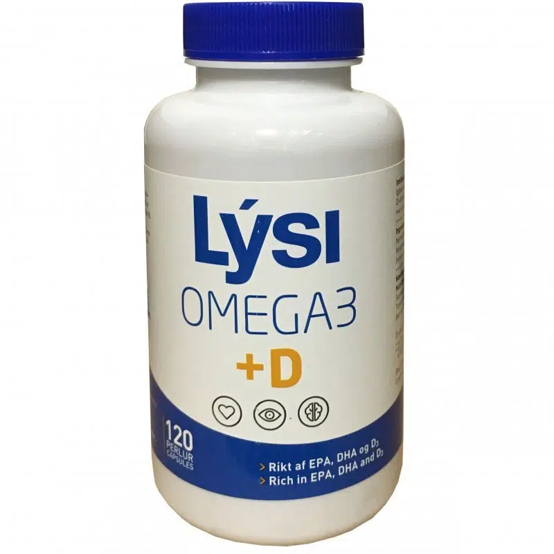 Lysi Omega-3 + D-vitamin 120db Lysi Omega-3 + D-vitamin 120db