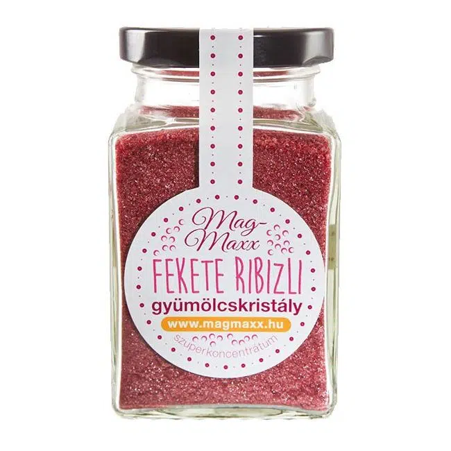 MagMaxx Fekete ribizli Gyümölcskristály 90g MagMaxx Fekete ribizli Gyümölcskristály 90g