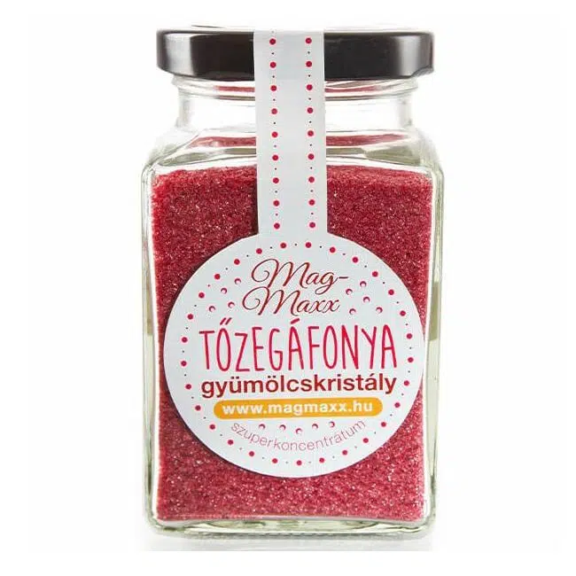 MagMaxx Tőzegáfonya Gyümölcskristály 90g MagMaxx Tőzegáfonya Gyümölcskristály 90g