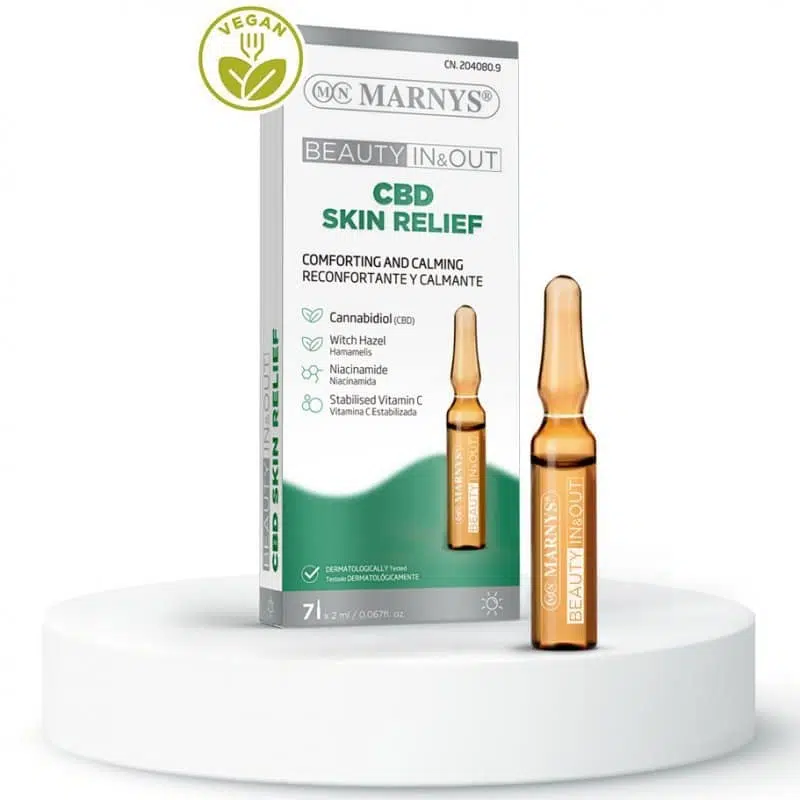 Marnys CBD Skin Relief Ampulla az érzékeny bőr megnyugtatására 7x2ml Marnys CBD Skin Relief Ampulla az érzékeny bőr megnyugtatására 7x2ml