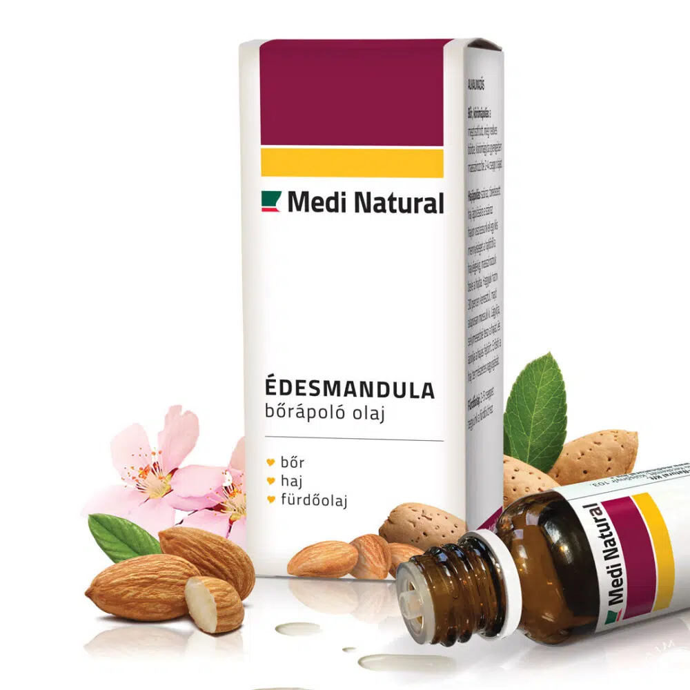 Medinatural bőrápoló olaj édesmandula 20 ml Medinatural bőrápoló olaj édesmandula 20 ml