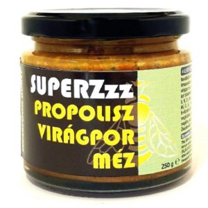Mézzz SUPERZzz Propolisz+virágpor+méz 250g