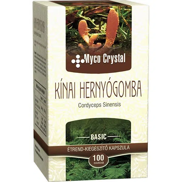Myco Crystal Kínai hernyógomba 100db Myco Crystal Kínai hernyógomba 100db