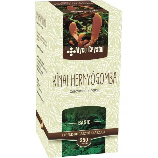 Myco Crystal Kínai hernyógomba 250db Myco Crystal Kínai hernyógomba 250db