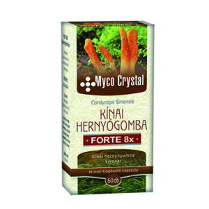 Myco Crystal Kínai hernyógomba Forte kapszula (60db)