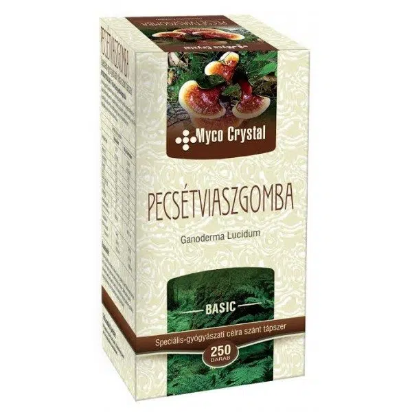 Myco Crystal Pecsétviaszgomba kapszula (250db) Myco Crystal Pecsétviaszgomba kapszula (250db)