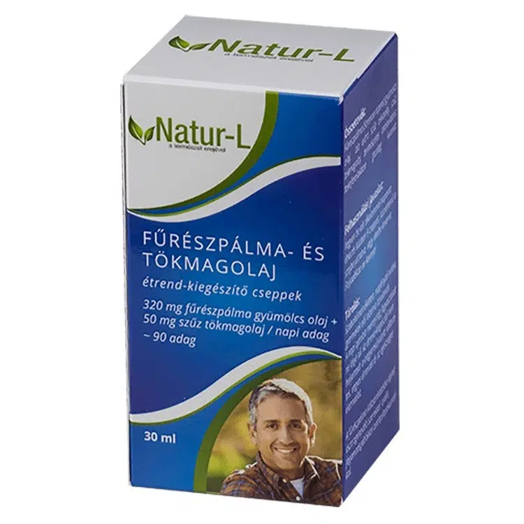 Natur-L Fűrészpálma és tökmagolaj csepp 30ml Natur-L Fűrészpálma és tökmagolaj csepp 30ml
