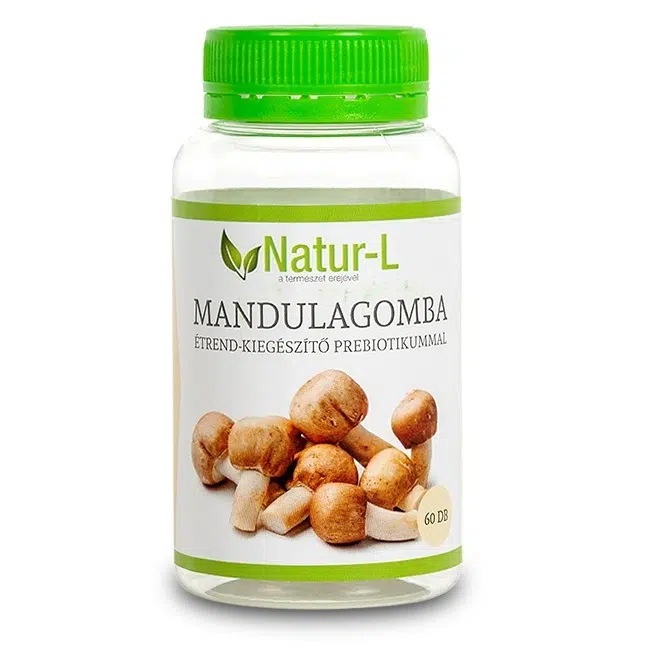 Natur-L Mandulagomba kapszula 60db Natur-L Mandulagomba kapszula 60db