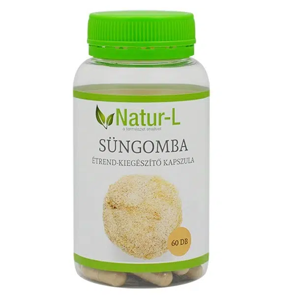 Natur-L Süngomba kapszula 60db Natur-L Süngomba kapszula 60db
