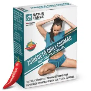 Natur Tanya Chilliburner zsírégető tabletta 30 db + Chillishape gél 200ml