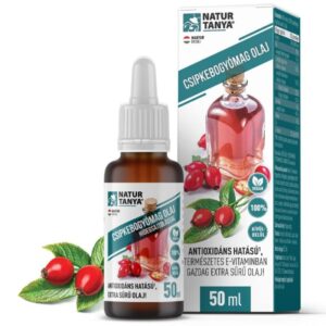 Natur Tanya Csipkebogyómag olaj - 100%-os, Hidegen sajtolt, prémium minőség Külsőleg – Belsőleg 50ml
