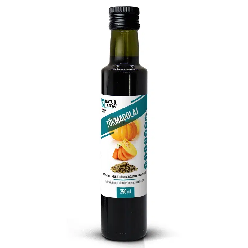 Natur Tanya Magyar Tökmagolaj hidegsajtolással készült 250ml Natur Tanya Magyar Tökmagolaj hidegsajtolással készült 250ml