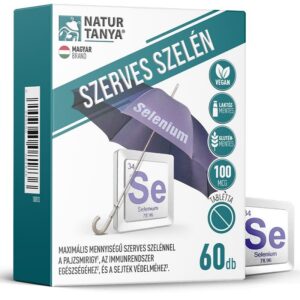Natur Tanya Szerves Szelén 100mcg tabletta 60db dobozos