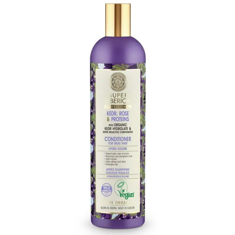 Natura Siberica Super Siberica Hidratáló dúsító hajkondicionáló gyenge hajra 400ml Natura Siberica Super Siberica Hidratáló dúsító hajkondicionáló gyenge hajra 400ml