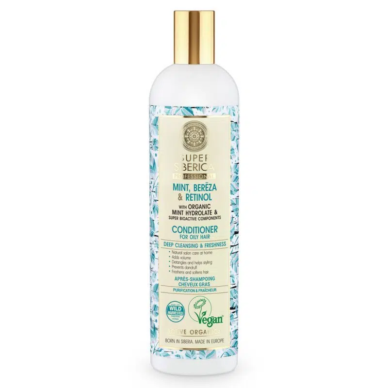 Natura Siberica Super Siberica Mélytisztító frissítő hajkondicionáló zsíros hajra 400ml Natura Siberica Super Siberica Mélytisztító frissítő hajkondicionáló zsíros hajra 400ml