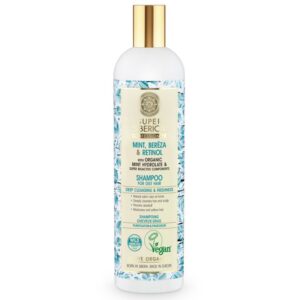 Natura Siberica Super Siberica Mélytisztító frissítő sampon zsíros hajra 400ml