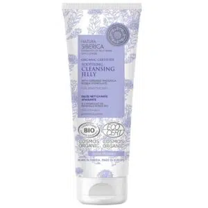 Natura Siberica Virágvízalapú nyugtató tisztító bio zselé érzékeny bőrre 140ml