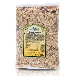 Natura gyümölcsös müzli 500 g
