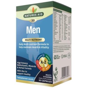 Natures Aid Men Multi-Nutrient Multivitamin Férfiaknak kapszula 30 db
