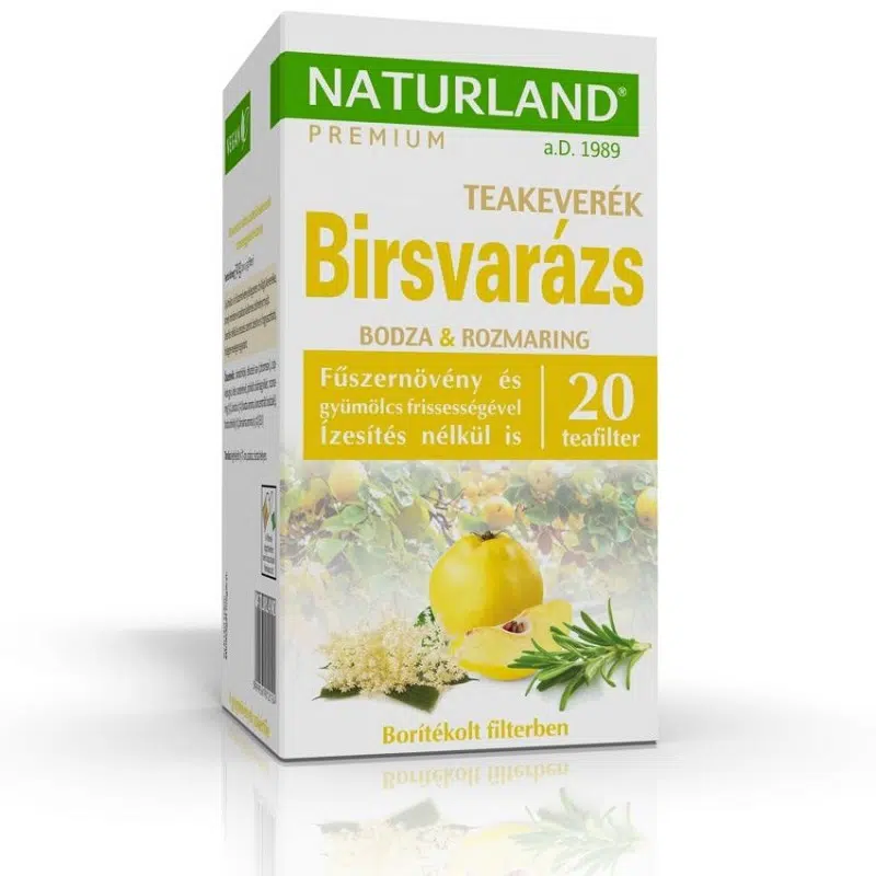 Naturland Birsvarázs teakeverék 20x1,5 gr Naturland Birsvarázs teakeverék 20x1,5 gr