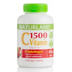 Naturland C-vitamin+csipkebogyó 1500 mg 40 db
