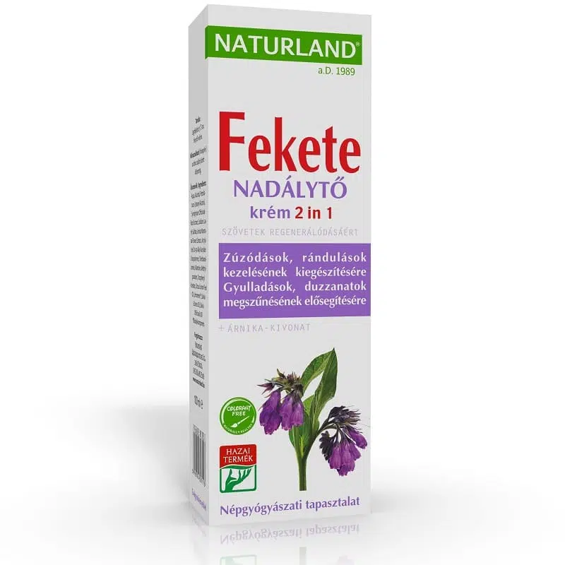 Naturland feketenadálytő krém 2in1 100 ml Naturland feketenadálytő krém 2in1 100 ml