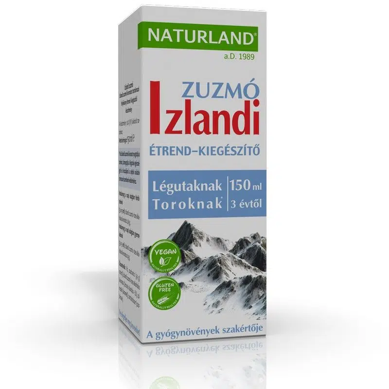 Naturland Izlandi zuzmó 150 ml Naturland Izlandi zuzmó 150 ml