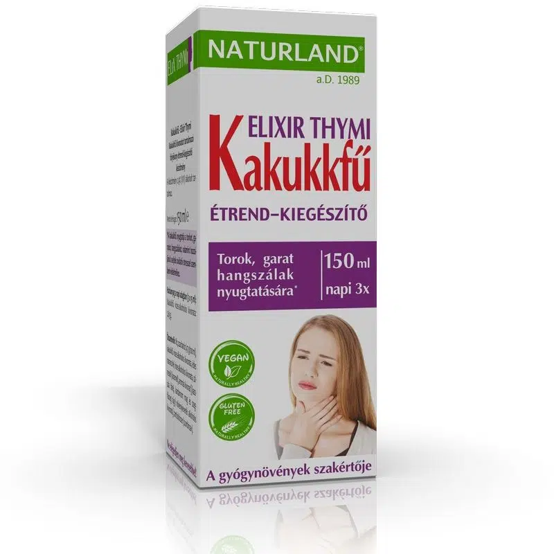 Naturland Kakukkfű szirup 150ml Naturland Kakukkfű szirup 150ml