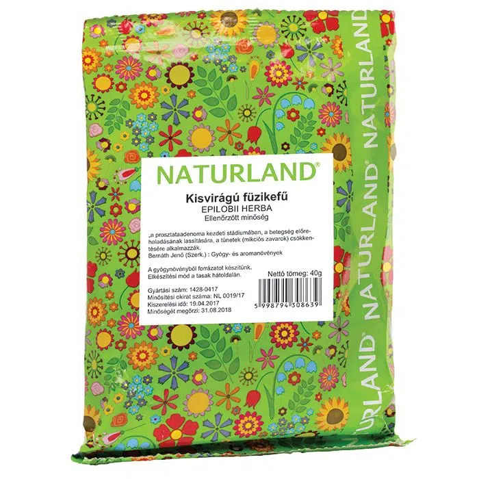 Naturland kisvirágú füzike tea 40g Naturland kisvirágú füzike tea 40g