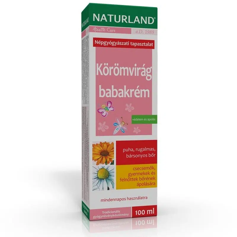 Naturland körömvirág babakrém 100ml Naturland körömvirág babakrém 100ml
