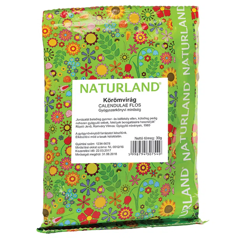 Naturland Körömvirág tea 30 g szálas Naturland Körömvirág tea 30 g szálas