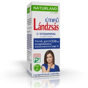 Naturland Lándzsás útifű szirup + C-vitamin felnőtt 150ml