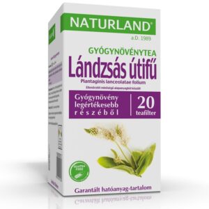 Naturland Lándzsás útifű tea filteres 20 db