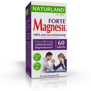 Naturland Magnesii forte étrend-kiegészítő tabletta 60x