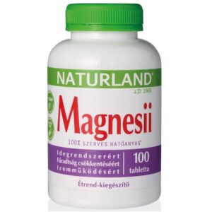 Naturland Magnesii étrend-kiegészítő 100x