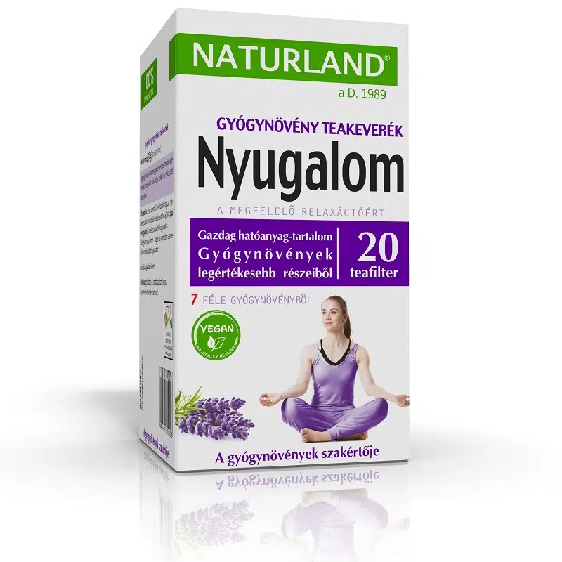 Naturland Nyugalom teakeverék 20 filter Naturland Nyugalom teakeverék 20 filter