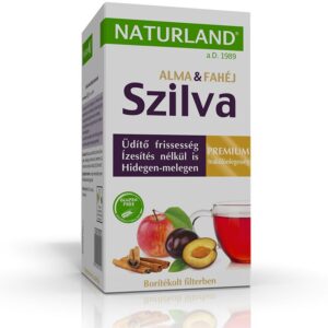 Naturland Prémium Szilvás-Almás-Fahéjas teakeverék 20 filter