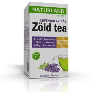 Naturland Prémium zöld tea levendulavirággal 20 filter