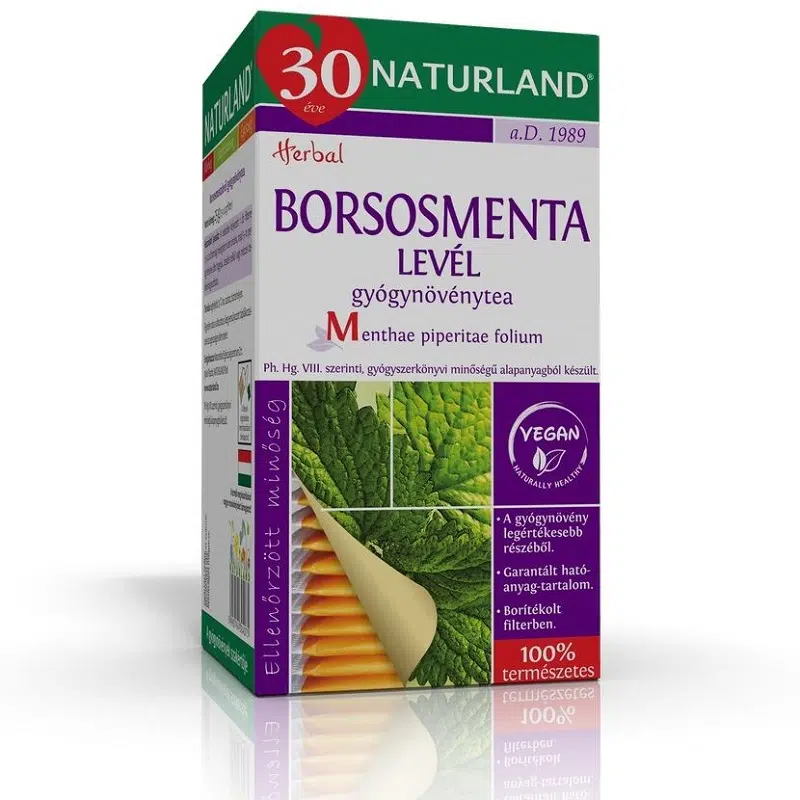 Naturland borsosmenta tea 25 filter Naturland borsosmenta tea 25 filter