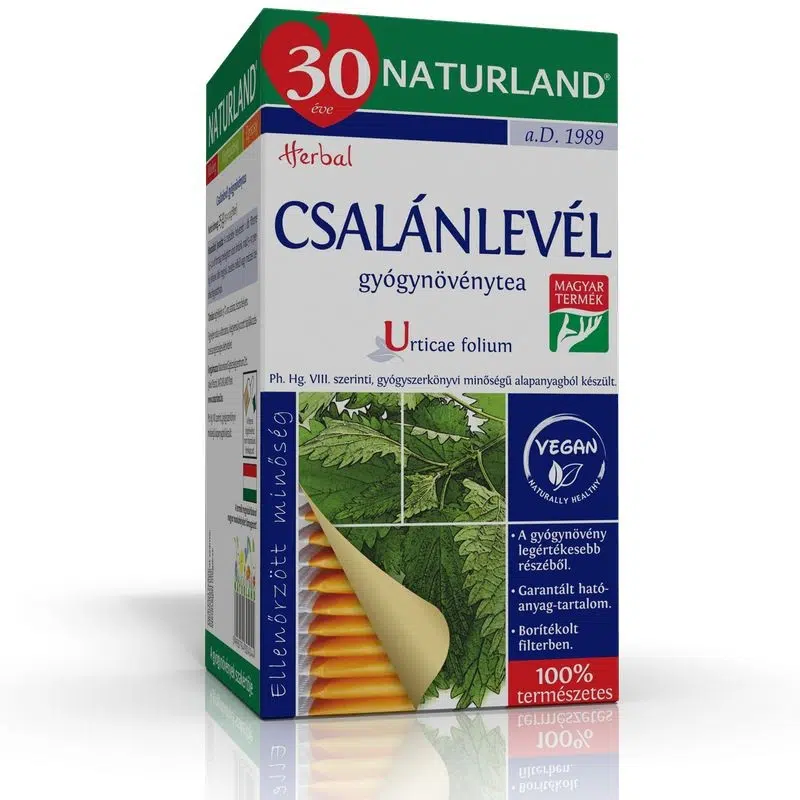Naturland csalánlevél tea 25 filter Naturland csalánlevél tea 25 filter