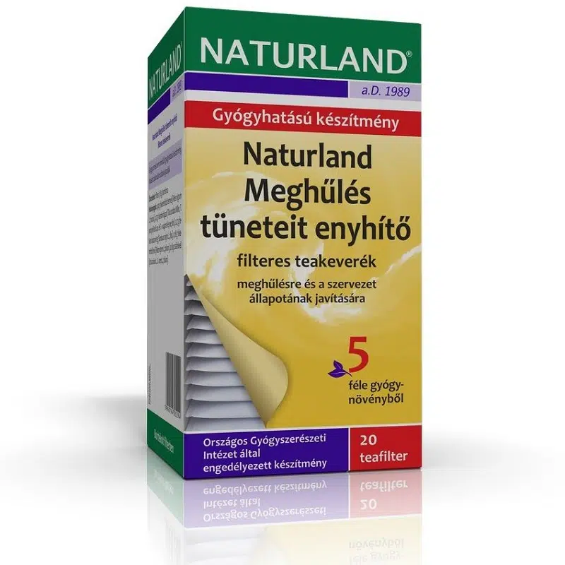 Naturland meghülést enyhítő tea 20 filter Naturland meghülést enyhítő tea 20 filter