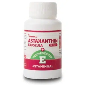 Netamin Astaxanthin kapszula természetes E-vitaminnal 30db