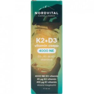 Nordvital K2+D3 csepp 30 ml 60 adag