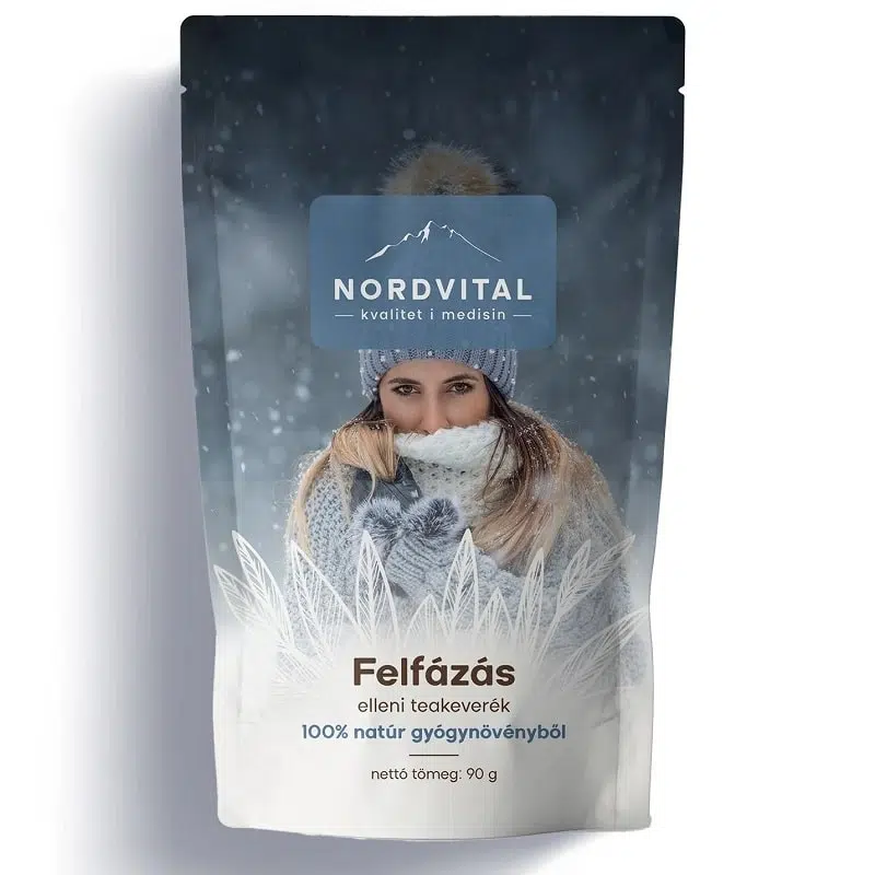 Nordvital Felfázás teakeverék 90g Nordvital Felfázás teakeverék 90g