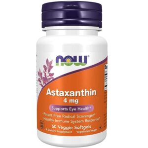 Now Astaxanthin 4mg kapszula 60db