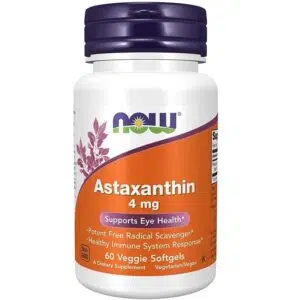 Now Astaxanthin 4mg kapszula 60db